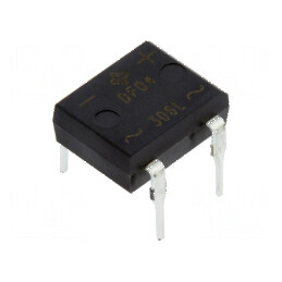 Punte redresoare monofazată Urmax 400V 1A 50A DFM THT | Electronic-mag.ro | Componente Electronice