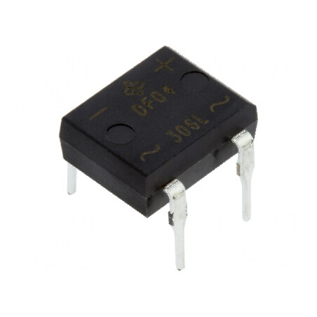 Punte redresoare monofazată Urmax 400V 1A 50A DFM THT | Electronic-mag.ro | Componente Electronice