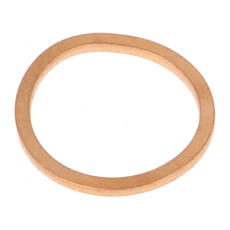 Garnitură cupru 1,5mm Øint: 17mm Øext: 21mm DIN 7603 pentru etanșare | Electronic-mag.ro | Componente Electronice