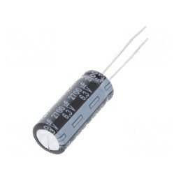 Condensator electrolitic low ESR THT 330uF 50VDC Ø10x25mm pentru aplicații electronice | Electronic-mag.ro | Componente Electronice