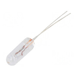 Lampă miniaturală 12VDC 80mA Balon T1 1/4 Ø 4,2mm L 11,7mm - Iluminare compactă | Electronic-mag.ro | Componente Electronice