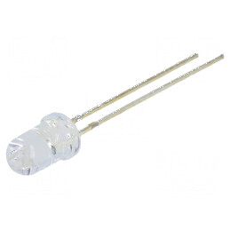 LED 5mm portocalie 22000mcd 15° convex - CRLED | Electronic-mag.ro | Componente Electronice