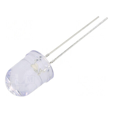 LED UV 30° 20mA 114mW 370-380nm 3-3,8VDC THT - Lampa LED Ultra Violetă | Electronic-mag.ro | Componente Electronice