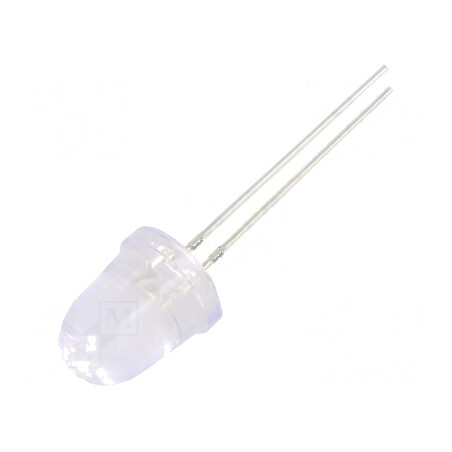 LED UV 8° 20mA 114mW 370-380nm 3/3,4/3,8VDC THT - Lampa LED UV pentru iluminare profesională | Electronic-mag.ro | Componente Electronice