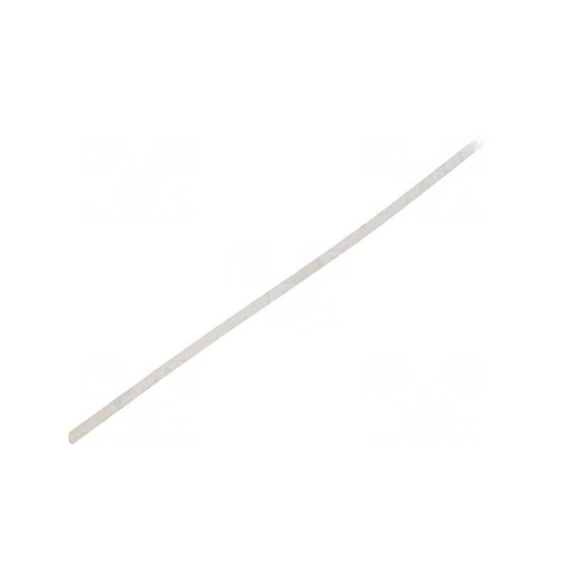 Manșon electroizolant din silicon natural Øint: 0,8mm pentru protecție electrică | Electronic-mag.ro | Componente Electronice