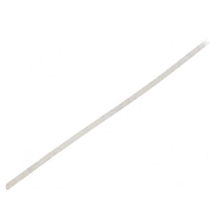 Manșon electroizolant din silicon natural Øint: 0,8mm pentru protecție electrică | Electronic-mag.ro | Componente Electronice