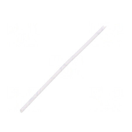 Manșon electroizolant din silicon alb, diametru interior 0,8mm | Electronic-mag.ro | Componente Electronice