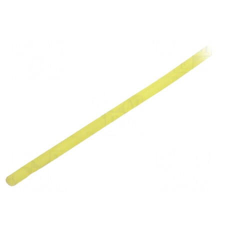 Manşon electroizolant din silicon galben Øint: 0,8mm pentru protecţie electrică | Electronic-mag.ro | Componente Electronice