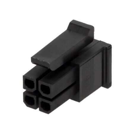 Conector cablu-placă mufă mamă Micro-Fit 3.0 4 pini 3mm | Electronic-mag.ro | Componente Electronice