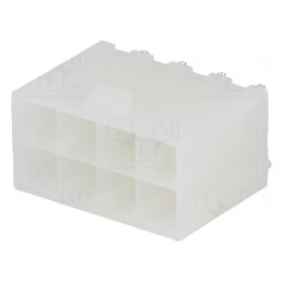Conector cablu-placă soclu tată N42G 4,2mm PIN 8 THT 600V 9A - Accesorii electrice | Electronic-mag.ro | Componente Electronice