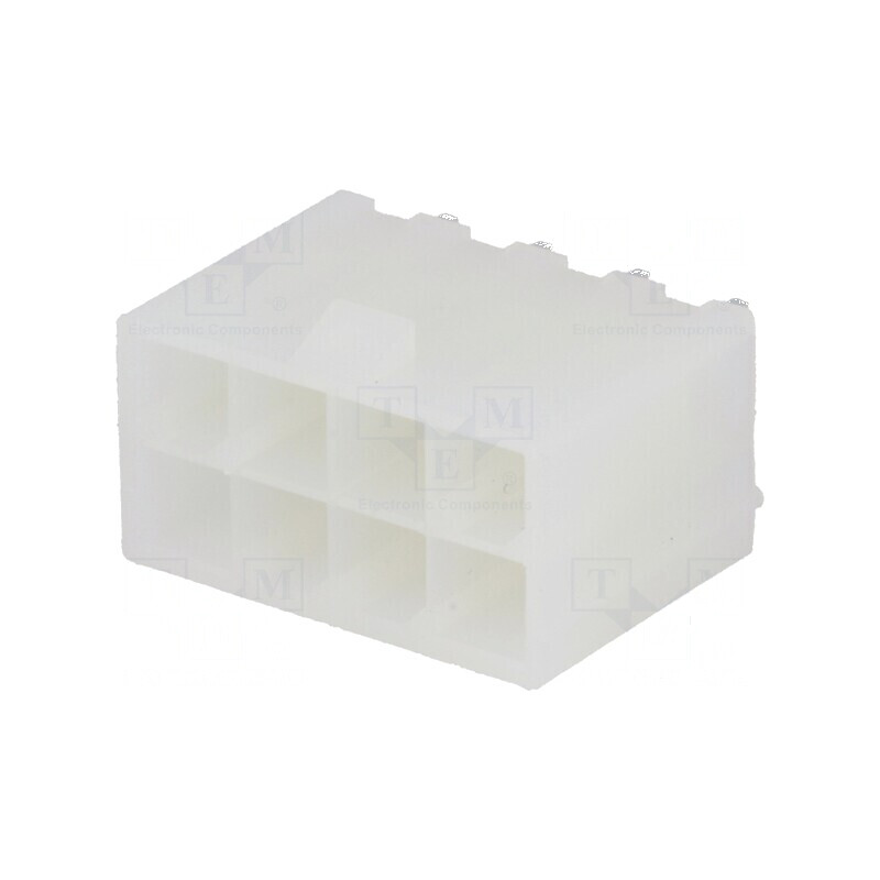 Conector cablu-placă soclu tată N42G 4,2mm PIN 8 THT 600V 9A - Accesorii electrice | Electronic-mag.ro | Componente Electronice Conector cablu-placă soclu tată N42G 4,2mm PIN 8 THT 600V 9A - Accesorii electrice | Electronic-mag.ro | Componente Electronice