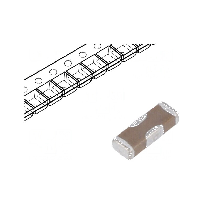 Filtru anti-interferenţe SMD 1806 6A 25VDC ±20% 1,5uF pentru circuit electronic | Electronic-mag.ro | Componente Electronice