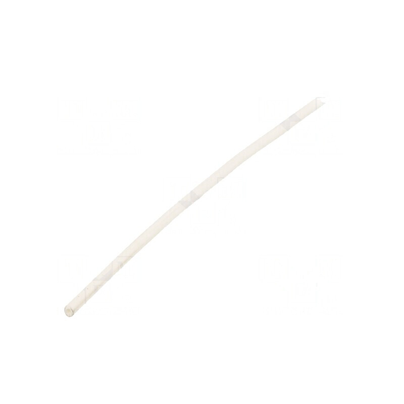 Manşon electroizolant din silicon alb Øint: 1mm pentru protecţie electrică | Electronic-mag.ro | Componente Electronice