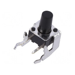 Microîntrerupător TACT SPST 0,05A 12VDC THT 1N 8,35mm - Pozitie 2 | Electronic-mag.ro | Componente Electronice
