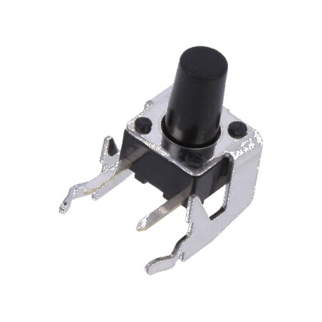 Microîntrerupător TACT SPST 0,05A 12VDC THT 1N 8,35mm - Pozitie 2 | Electronic-mag.ro | Componente Electronice