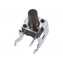 Microîntrerupător TACT SPST 0,05A/12VDC THT 1,6N SKHH - Comutator compact pentru aplicații electrice | Electronic-mag.ro | Componente Electronice
