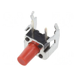 Microîntrerupător TACT SPST 2,6N 0,05A/12VDC THT - Comutator compact pentru aplicații electrice | Electronic-mag.ro | Componente Electronice
