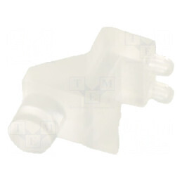 Tub LED Ø3mm cu parte frontală plată - Dimensiuni Y: 2,5mm, X: 5,1mm | Electronic-mag.ro | Componente Electronice