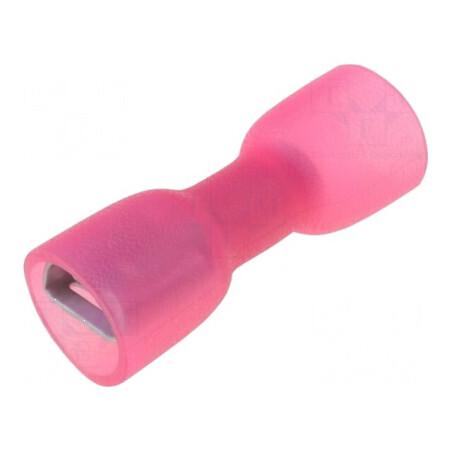 Terminal plat 6,3mm mamă 0,8mm pentru cablu crimpat 0,5-1,5mm2 | Electronic-mag.ro | Componente Electronice