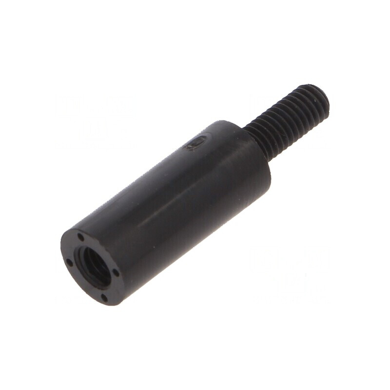 Piuliță distanțieră filetată cilindrică din poliamidă M3, 14mm | Electronic-mag.ro | Componente Electronice