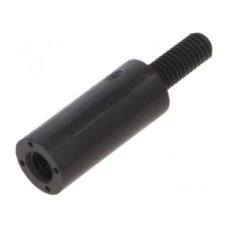Piuliță distanțieră filetată cilindrică din poliamidă M3, 14mm | Electronic-mag.ro | Componente Electronice