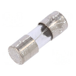 Siguranţă cilindrică din sticlă 2,5A 250VAC pentru protecţia circuitelor electrice | Electronic-mag.ro | Componente Electronice