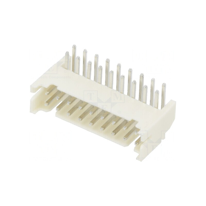 Conector cablu-placă soclu tată PIN 18 Pas 2mm THT 100V 2A pentru electronică | Electronic-mag.ro | Componente Electronice