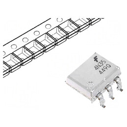Optocuplor SMD cu 1 Canal, Ieșire Tranzistori 7,5kV, CTR 100% la 10mA | Electronic-mag.ro | Componente Electronice