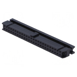 Conector IDC mufă mamă 50 PIN cu presare cablu IDC - componentă electronică | Electronic-mag.ro | Componente Electronice