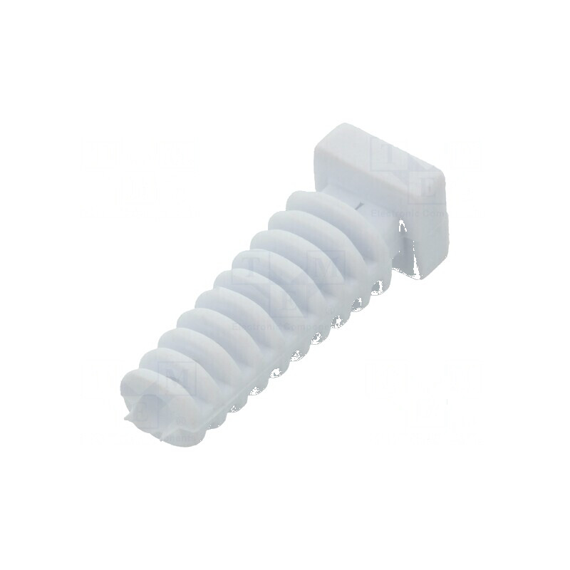 Manșon elastomer alb Ø3mm, grosime panou max. 2,5mm, lungime 23mm | Electronic-mag.ro | Componente Electronice Manșon elastomer alb Ø3mm, grosime panou max. 2,5mm, lungime 23mm | Electronic-mag.ro | Componente Electronice