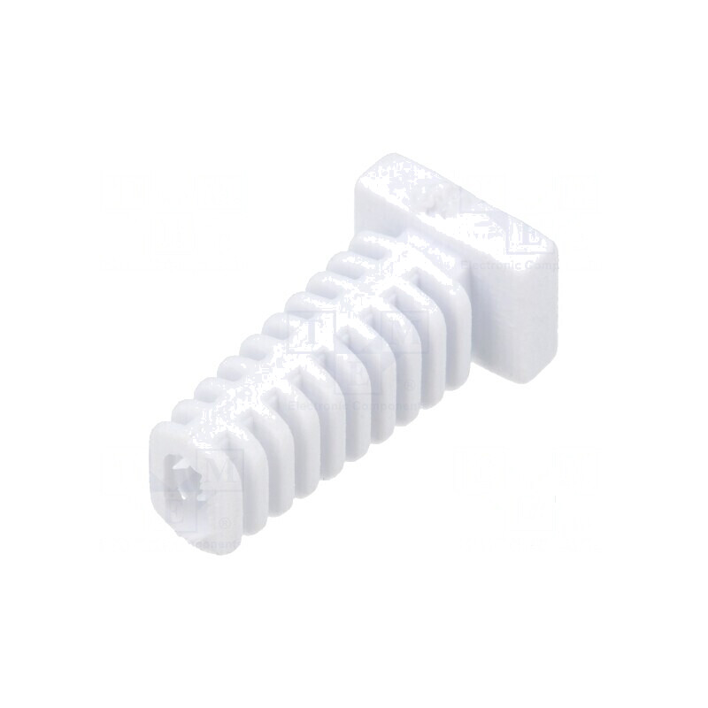 Manşon elastomer alb pentru grosime panou max. 2,2mm, lungime 25mm | Electronic-mag.ro | Componente Electronice Manşon elastomer alb pentru grosime panou max. 2,2mm, lungime 25mm | Electronic-mag.ro | Componente Electronice