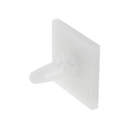Distanţier PCB autoadeziv din poliamidă, lungime 4,8mm, tip clichet | Electronic-mag.ro | Componente Electronice