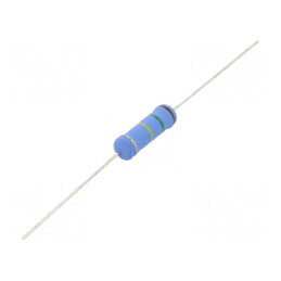 Rezistor metal oxid 150kΩ 3W ±5% Ø5,5x16mm -55÷155°C | Electronic-mag.ro | Componente Electronice