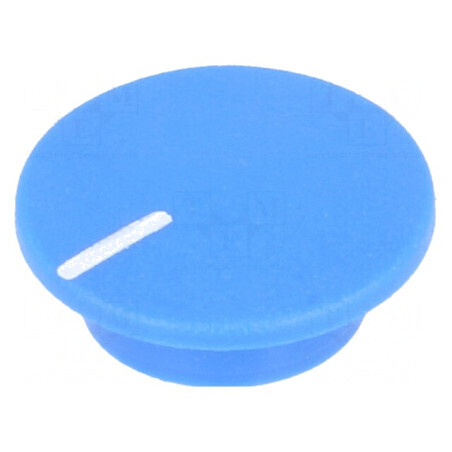 Capac plastic albastru pentru fixare prin apăsare | Electronic-mag.ro | Componente Electronice
