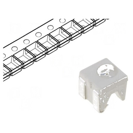 LED SMD 4040 Verde 400-800mcd 4x3,6x4mm 120° 20mA λd: 525nm | Electronic-mag.ro | Componente Electronice