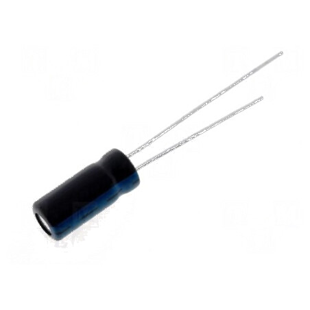 Condensator electrolitic THT 2200uF 35VDC Ø16x25mm ±20% pentru circuite electrice | Electronic-mag.ro | Componente Electronice