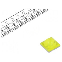 Lumină LED alb rece 5500-6000K 180-200lm 120° 700mA SMD | Electronic-mag.ro | Componente Electronice