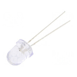 LED 8mm verde/galben 30° convex cu număr terminal 2 | Electronic-mag.ro | Componente Electronice