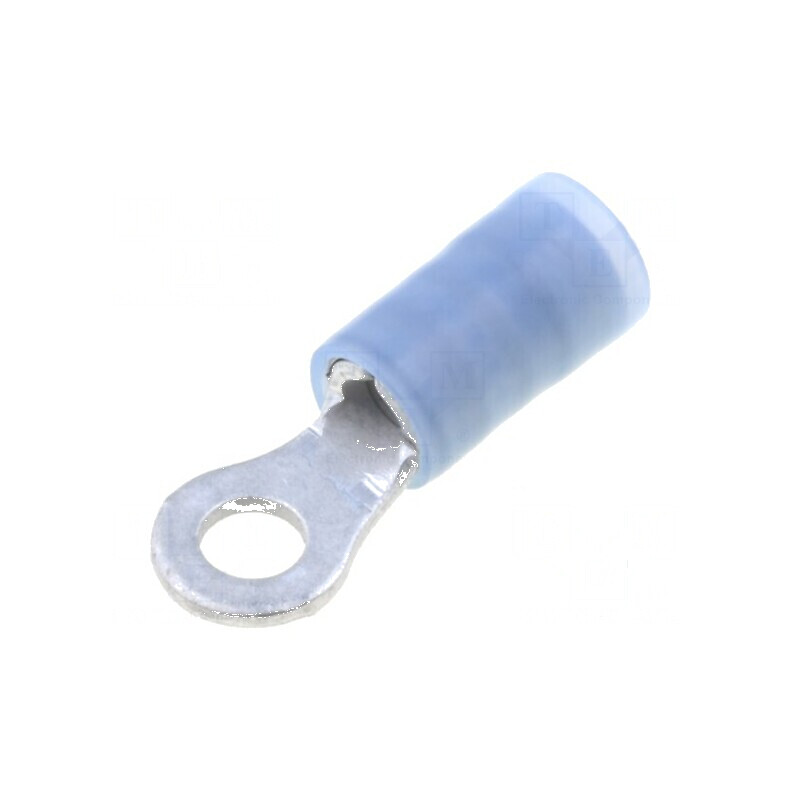 Vârf inelar M3 pentru cabluri 1÷2,5mm2, izolată, cositorită, cupru, temperatură -55÷105°C | Electronic-mag.ro | Componente Electronice Vârf inelar M3 pentru cabluri 1÷2,5mm2, izolată, cositorită, cupru, temperatură -55÷105°C | Electronic-mag.ro | Componente Electronice