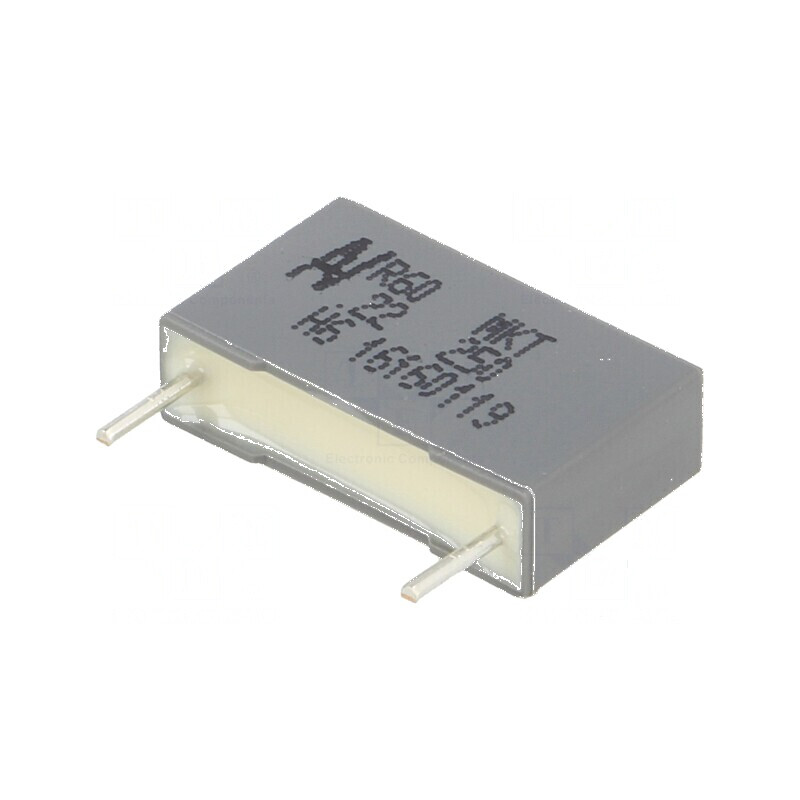 Condensator poliester 220nF 160VAC 250VDC 15mm ±10% THT pentru electronică | Electronic-mag.ro | Componente Electronice