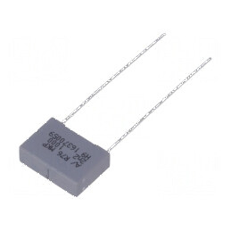 Condensator polipropilenă R76 2,2nF ±5% 10mm THT 13x4x9mm | Electronic-mag.ro | Componente Electronice