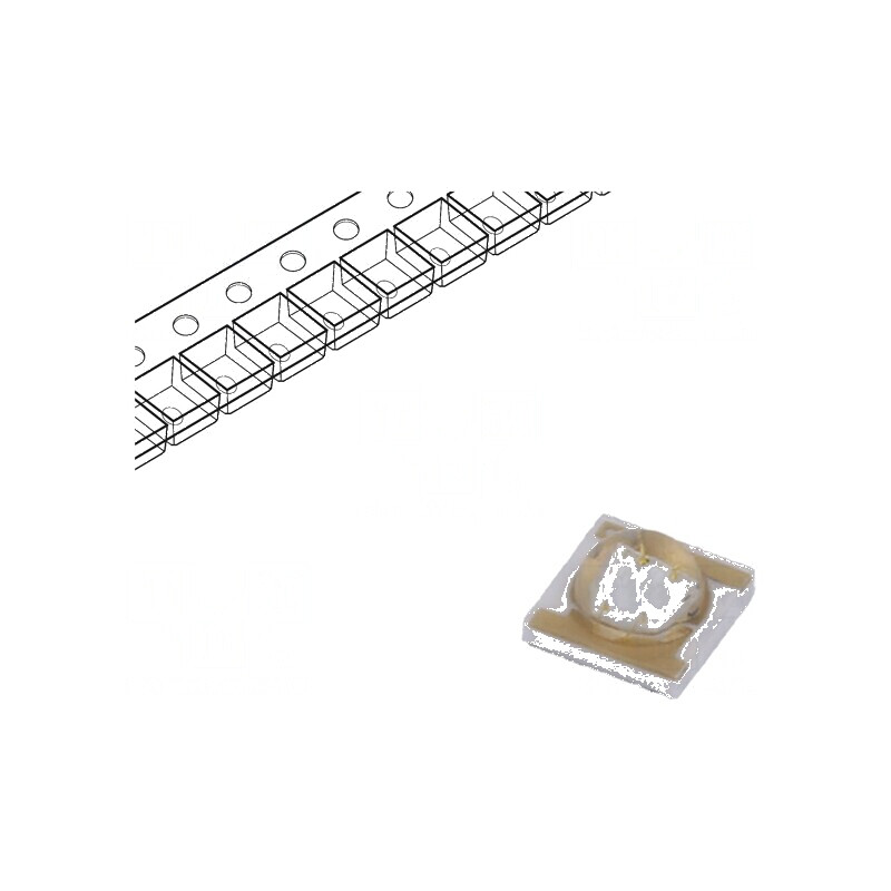 LED 3535 convex 120° 1W 2,8÷3,6VDC 3,45x3,45x1,95mm | Electronic-mag.ro | Componente Electronice LED 3535 convex 120° 1W 2,8÷3,6VDC 3,45x3,45x1,95mm | Electronic-mag.ro | Componente Electronice