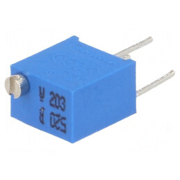 Potenţiometru multitură 20kΩ 250mW ±10% linear de montare | Electronic-mag.ro | Componente Electronice