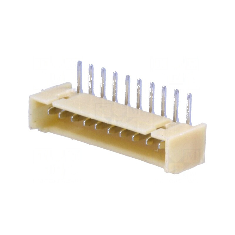Conector cablu-placă soclu tată 10 PIN 1,25mm THT 250V 1A | Electronic-mag.ro | Componente Electronice