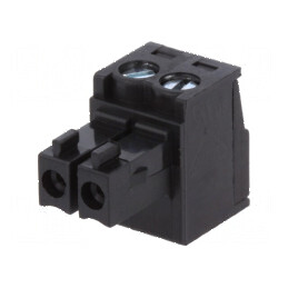 Regletă de conexiuni deconectabilă 3,5mm cu 2 piste drept mufe | Electronic-mag.ro | Componente Electronice