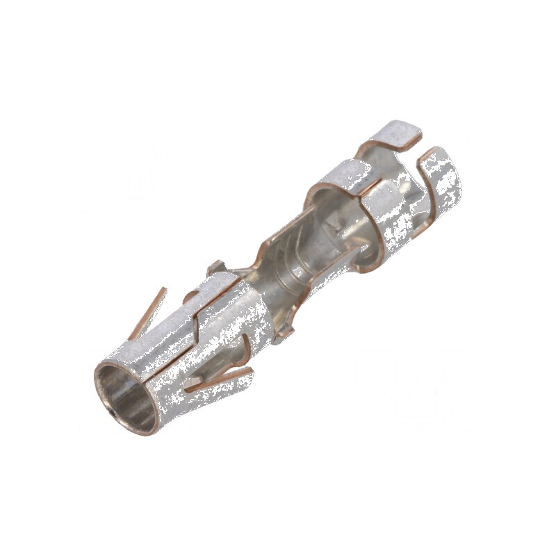 Pin mamă bronz-fosfor cositorit pentru cabluri 0,5÷2mm² 20AWG÷14AWG crimpat | Electronic-mag.ro | Componente Electronice