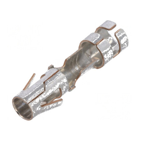 Pin mamă bronz-fosfor cositorit pentru cabluri 0,5÷2mm² 20AWG÷14AWG crimpat | Electronic-mag.ro | Componente Electronice