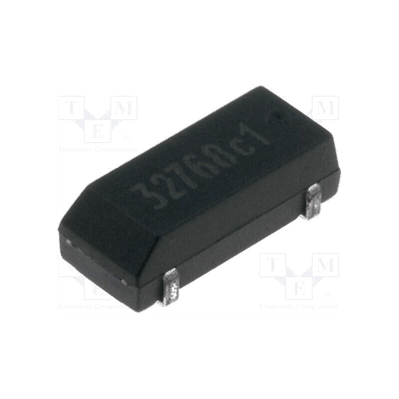 Rezonator SMD pentru ceasuri 32,768kHz 6pF dimensiuni 8,7x3,7x2,5mm | Electronic-mag.ro | Componente Electronice Rezonator SMD pentru ceasuri 32,768kHz 6pF dimensiuni 8,7x3,7x2,5mm | Electronic-mag.ro | Componente Electronice