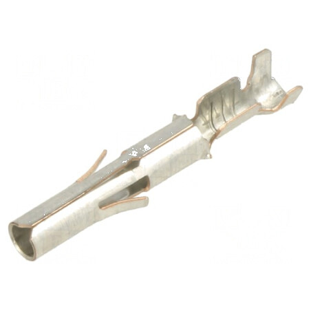 Pin mamă bronz-fosfor cositorit 0,2-0,8 mm² 24AWG-18AWG pentru conexiuni electrice | Electronic-mag.ro | Componente Electronice