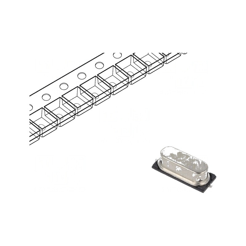 Rezonator de cuarț SMD 10MHz ±30ppm 18pF 11,4x4,35x3,8mm | Electronic-mag.ro | Componente Electronice Rezonator de cuarț SMD 10MHz ±30ppm 18pF 11,4x4,35x3,8mm | Electronic-mag.ro | Componente Electronice